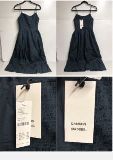 DAMSON MADDER NAVY/HARIN DRESS SIZE:UK10 RRP:£75