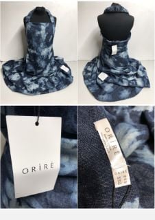 ORIRE BLUE DRESS SIZE:14UK