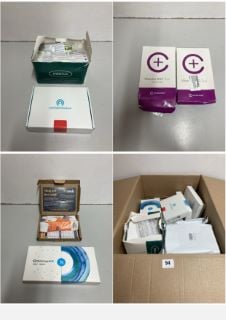 BOX OF PHARMACEUTICAL ITEMS TO INCLUDE VITAMIN SUPPLEMENTS