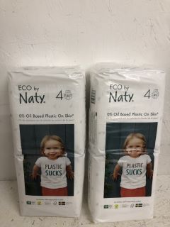 2 X ECO BY NATY NAPPIES (PRD 05/02/2024)