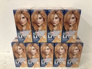 QTY OF SCHWARZKOPF LIVE PRETTY PASTELS ULTRA BRIGHTS SEMI-PERMANENT