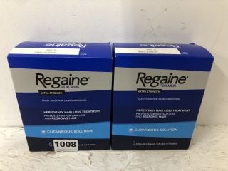 2 X 3 MONTHS SUPPLY OF REGAIN FOR MEN