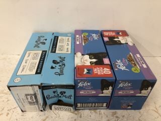 QTY OF CAT FOOD INC FELIX KITTEN MIXED SELECTION IN JELLY