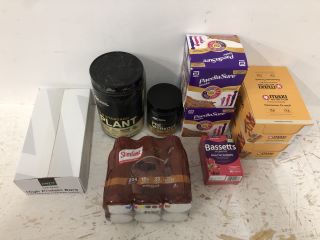 QTY OF ITEMS INC AMFIT LOW SUGAR HIGH PROTEIN BARS