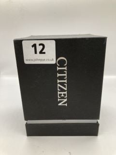 MENS CITIZEN ECO DRIVE WATCH RADIO CONTROLLED TITANIUM RRP £522.00