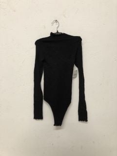 4 X MARA MOCK NECK BODYSUIT SIZE: M-L/M-G RRP: £160 (BLK)