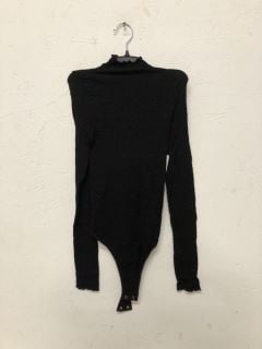 4 X MARA MOCK NECK BODYSUIT SIZE: XS/S RRP: £160 (BLK)