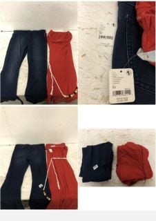 QTY OF WOMENS CLOTHES INC DENIM MEDI JEANS SIZE: 31