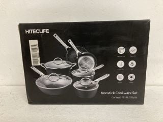 HITECLIFE NONSTICK COOKWARE SET CONCEPT F9101 10 PCS