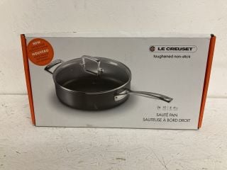 LE CREUSET TOUGHENED NON-STICK SAUTE PAN