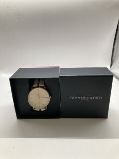 TOMMY HILFIGER MENS WATCH WHITE DIAL