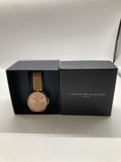 TOMMY HILFIGER WOMENS WATCH ROSE DIAL