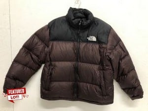 THE NORTH FACE RETRO NUPTSE 1996 JACKET BROWN AND BLACK RRP £315.00