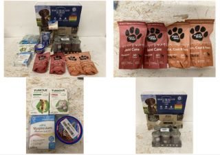 QTY OF ITEMS INC YUMI DOGS  JOINT CARE FLAVOURED WITH DUCK