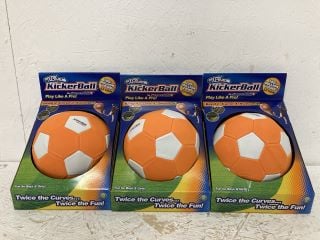 3 X STAY ACTIVE KICKERBALL BY SWERVE BALL