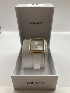 NINE WEST WOMENS WATCH SQUARE DIAL