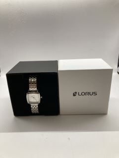 LORUS 5 BAR WOMENS WATCH SQUARE DIAL