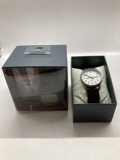 2 X TIMEX MENS WATCHES INC INDIGLO WR 30 M