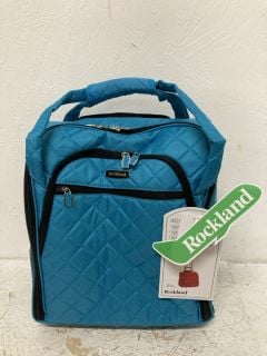 ROCKLAND TURQUOISE CARRY ON SUITCASE