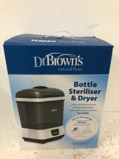 DR BROWN'S NATURAL FLOW BOTTLE STERILISER & DRYER