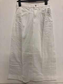 COME AS YOU ARE DENIM MAX SIZE : 8 RRP: £106 (WHITE)