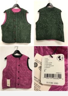 GEORGIE REVERSIBLE GILET SIZE: US 8 RRP: $115