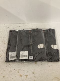 3 X COLT TOP D SIZE: S RRP: £174 (GREY)