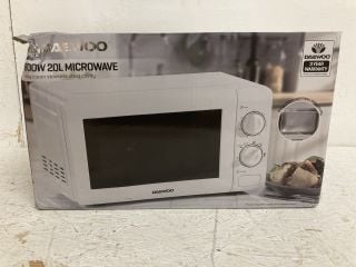 DAEWOO 800W 20L MICROWAVE EASY CLEAN STAINLESS STEEL CAVITY