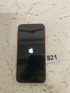 IPHONE 6 BLACK AND RED (SMASHED BACK)