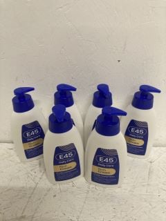 QTY OF E45 DAILY CARE 24HR MOISTURISING CREAM