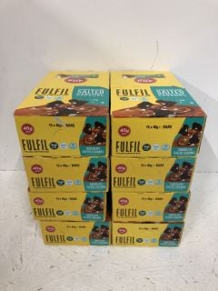 8 X FULFIL VITAMIN & PROTEIN BAR MULTIPACK CHOCOLATE SALTED CARAMEL FLAVOUR (BBE 11/09/2024)