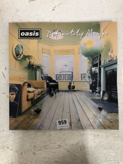 OASIS DEFINITELY MAYBE VINYL RECORD