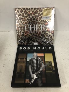 QTY OF VINYL RECORDS INC BOB MOULD DISTORTION: LIVE