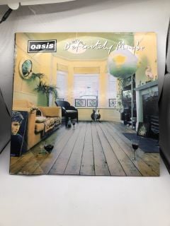 OASIS DEFINITELY MAYBE VINYL RECORD