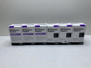 6 X BOXES OF METABOLISM SUPPORT CAPSULES (18+ ID REQUIRED)