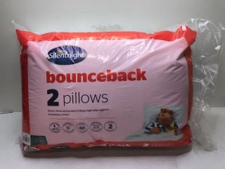 SILENTNIGHT BOUNCEBACK 2 PILLOWS