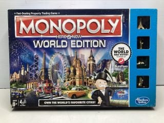 MONOPOLY HERE & NOW WORLD EDITION GAME