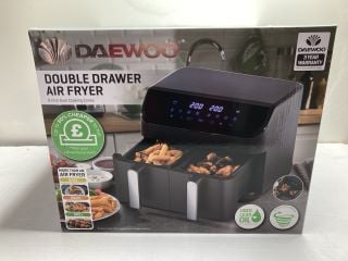 DAEWOO DOUBLE DRAWER AIR FRYER - 9L