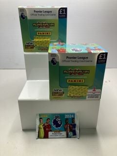 2 X BOXES OF PANINI PREMIER LEAGUE OFFICIAL TRADING CARDS - 2024 SEASON  (70 PACKETS PER BOX) RRP: £140