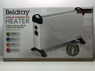 BELDRAY 2000W CONVECTOR HEATER