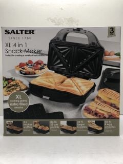 SALTER XL 4 IN 1 SNACK MAKER