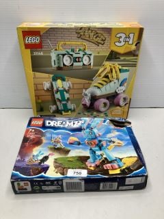 2 X LEGO ITEMS INC DREAMS SET