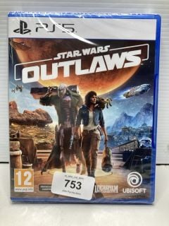 PS5 STAR WARS OUTLAWS GAME (SEALED)