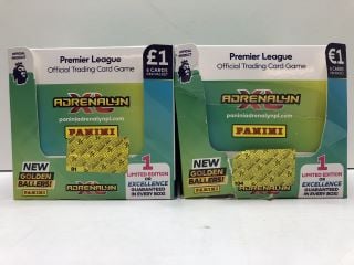 2 X BOXES OF PANINI PREMIER LEAGUE OFFICIAL TRADING CARDS - 2024 SEASON  (70 PACKETS PER BOX) RRP: £140