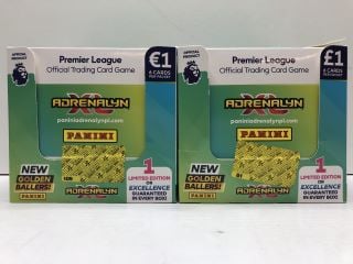 2 X BOXES OF PANINI PREMIER LEAGUE OFFICIAL TRADING CARDS - 2024 SEASON  (70 PACKETS PER BOX) RRP: £140