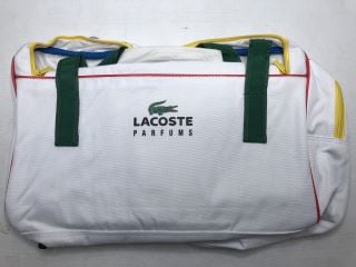 LACOSTE PARFUMS DUFFLE BAG