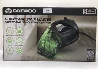 DAEWOO HURRICANE STAIR MASTER CARPET AND UPHOLSTERY CLEANER