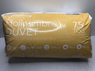 FOGARTY HOLLOWFIBRE DUVET 7.5 TOG