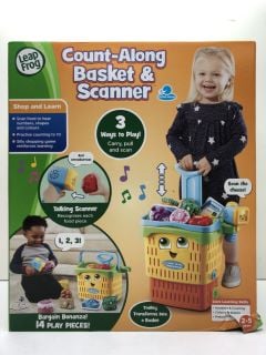 LEAPFROG COUNT ALONG BASKET & SCANNER