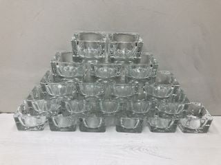 QTY OF TEA LIGHT CANDLE HOLDERS